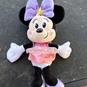 Disney Minnie Mouse Plush - Pink and Purple